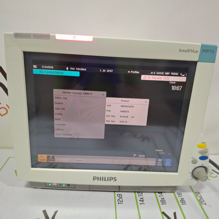 Philips IntelliVue MP70 Patient Monitor