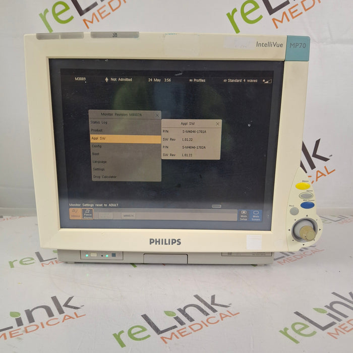 Philips IntelliVue MP70 Patient Monitor