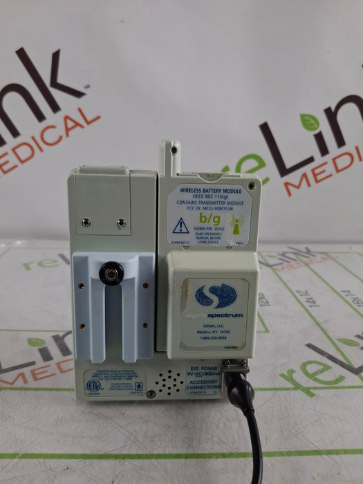 Baxter Sigma Spectrum 6.05.14 with B/G Battery Infusion Pump