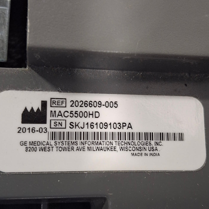 GE Healthcare MAC 5500 HD ECG without CAM Module
