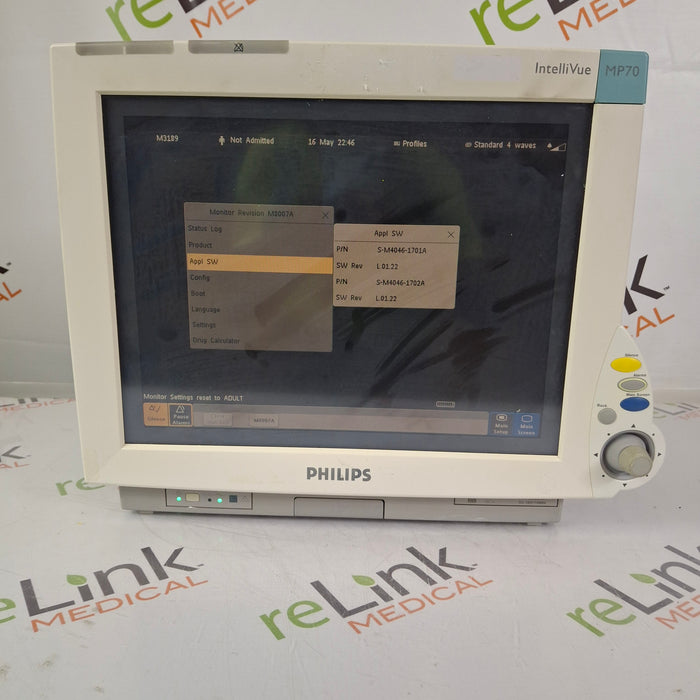 Philips IntelliVue MP70 Patient Monitor