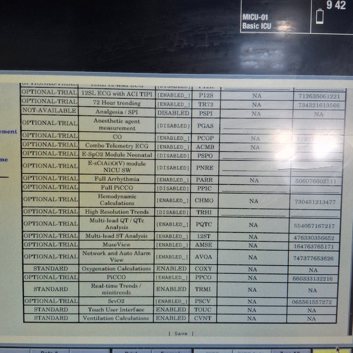 GE Healthcare Carescape B650 Critical Care Patient Monitor