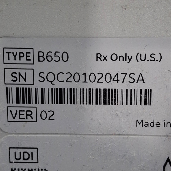 GE Healthcare Carescape B650 Critical Care Patient Monitor