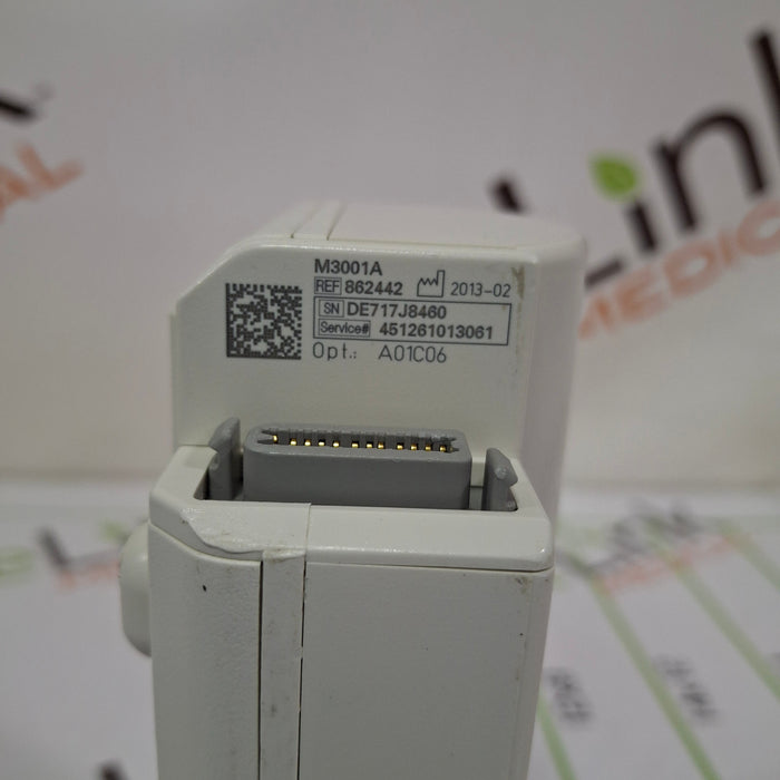 Philips M3001A-A01C06 Fast SpO2, NIBP, ECG, Temp, IBP MMS Module