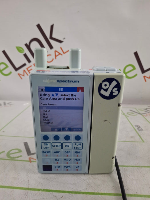 Baxter Sigma Spectrum 6.05.15 with A/B/G/N Battery Infusion Pump