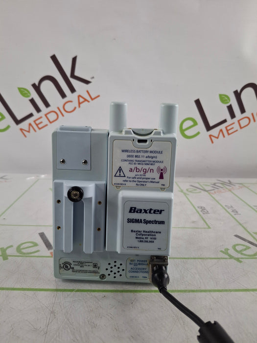 Baxter Sigma Spectrum 6.05.15 with A/B/G/N Battery Infusion Pump