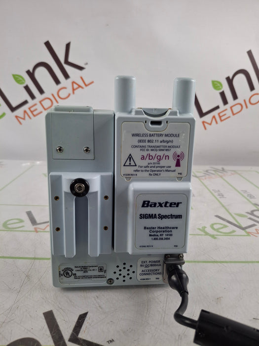 Baxter Sigma Spectrum 6.02.08 with A/B/G/N Battery Infusion Pump