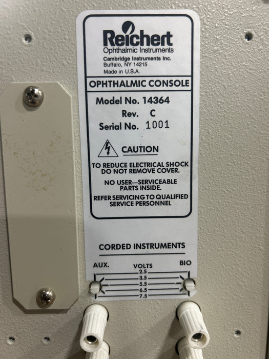 Reichert 610X Ophthalmic Stand