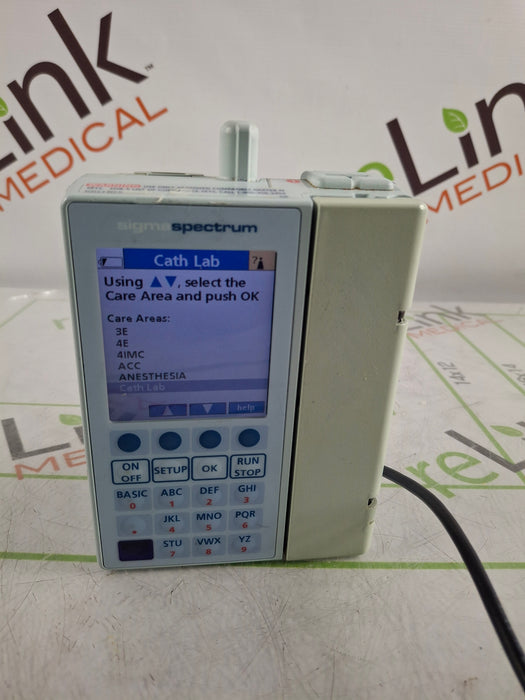 Baxter Sigma Spectrum 6.02.07 with B/G Battery Infusion Pump