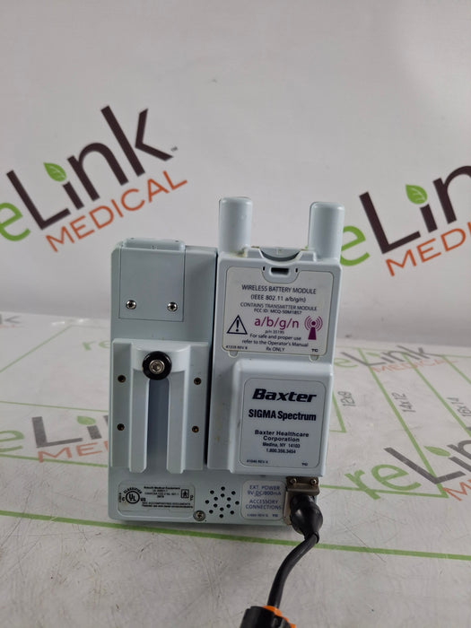 Baxter Sigma Spectrum 6.05.14 with A/B/G/N Battery Infusion Pump