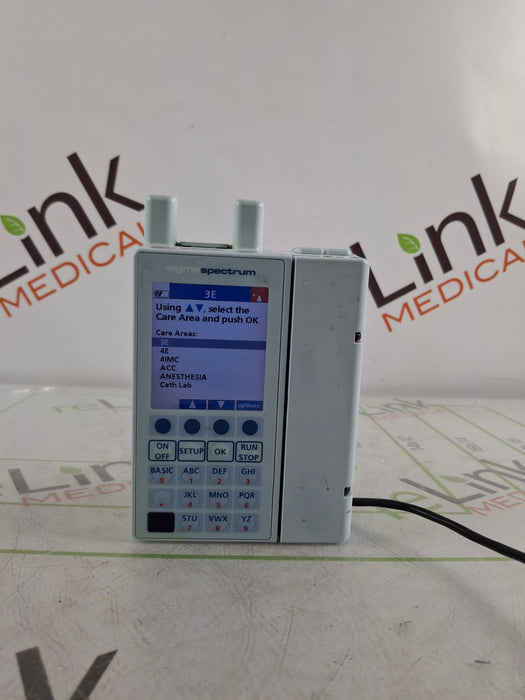 Baxter Sigma Spectrum 6.05.14 with A/B/G/N Battery Infusion Pump
