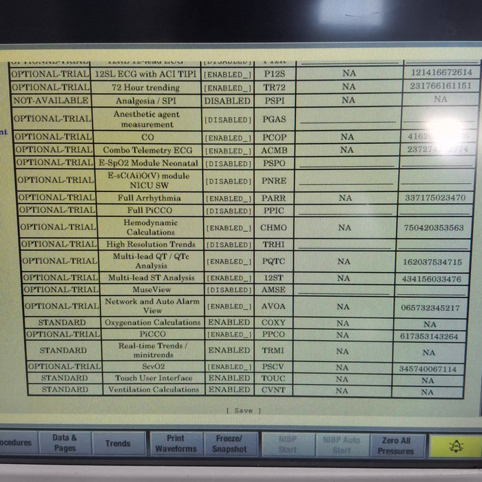 GE Healthcare Carescape B650 Critical Care Patient Monitor