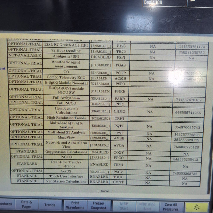 GE Healthcare Carescape B650 Critical Care Patient Monitor