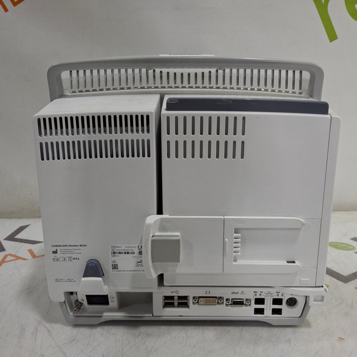 GE Healthcare Carescape B650 Critical Care Patient Monitor