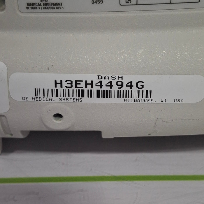 GE Healthcare Dash 4000 - Masimo SpO2 Patient Monitor