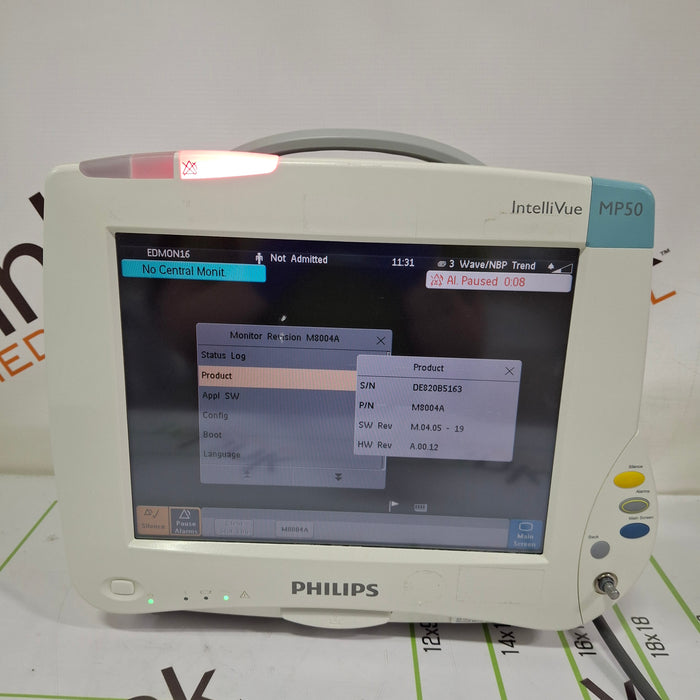 Philips IntelliVue MP50 Patient Monitor