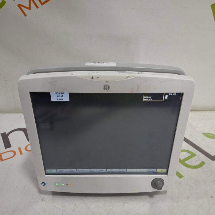 GE Healthcare Carescape B650 Critical Care Patient Monitor
