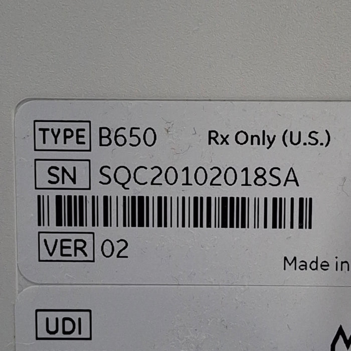 GE Healthcare Carescape B650 Critical Care Patient Monitor