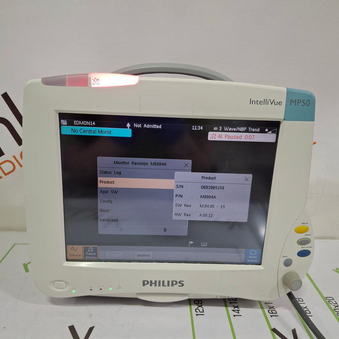 Philips IntelliVue MP50 Patient Monitor