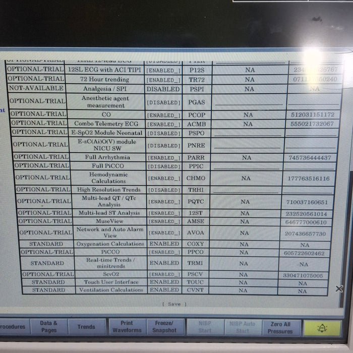 GE Healthcare Carescape B650 Critical Care Patient Monitor