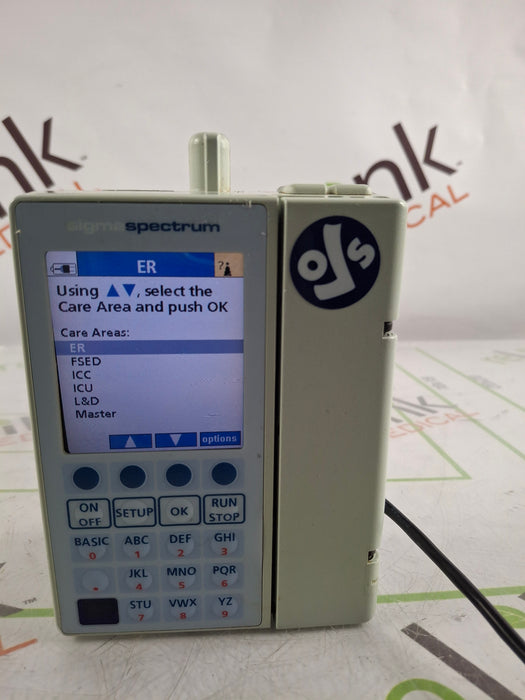 Baxter Sigma Spectrum 6.05.14 with B/G Battery Infusion Pump