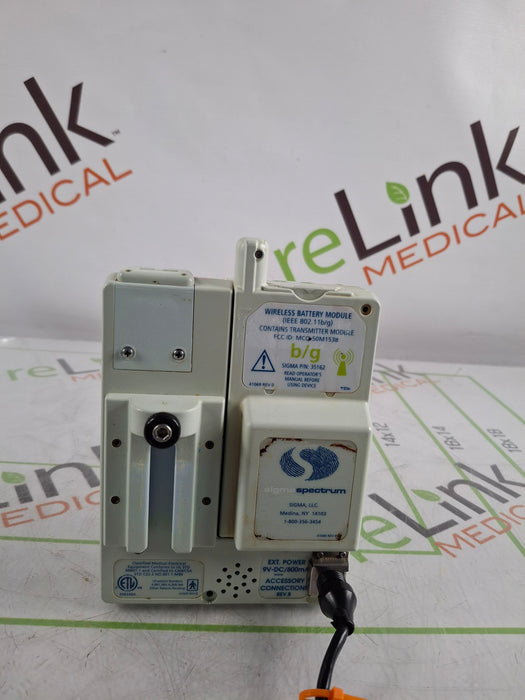 Baxter Sigma Spectrum 6.05.14 with B/G Battery Infusion Pump