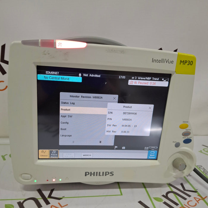 Philips IntelliVue MP30 Patient Monitor