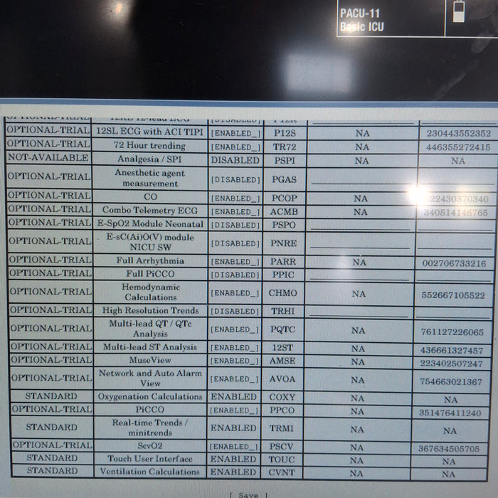 GE Healthcare Carescape B650 Critical Care Patient Monitor
