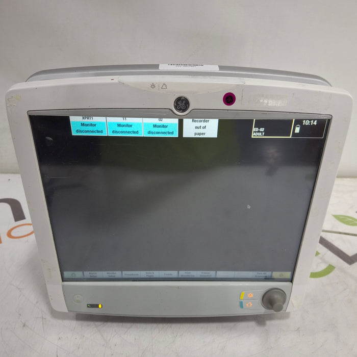 GE Healthcare Carescape B650 Emergency Care Patient Monitor