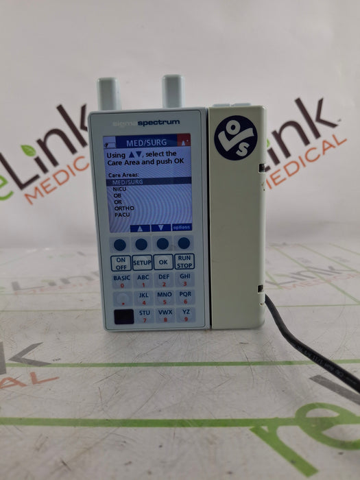 Baxter Sigma Spectrum 6.05.15 with A/B/G/N Battery Infusion Pump