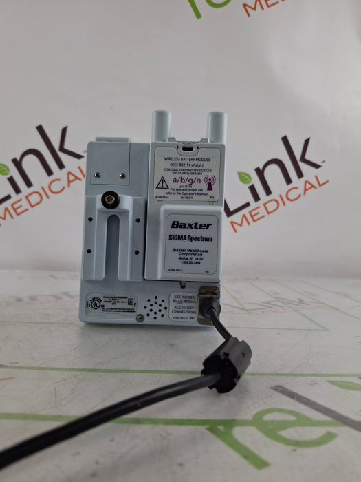 Baxter Sigma Spectrum 6.05.15 with A/B/G/N Battery Infusion Pump