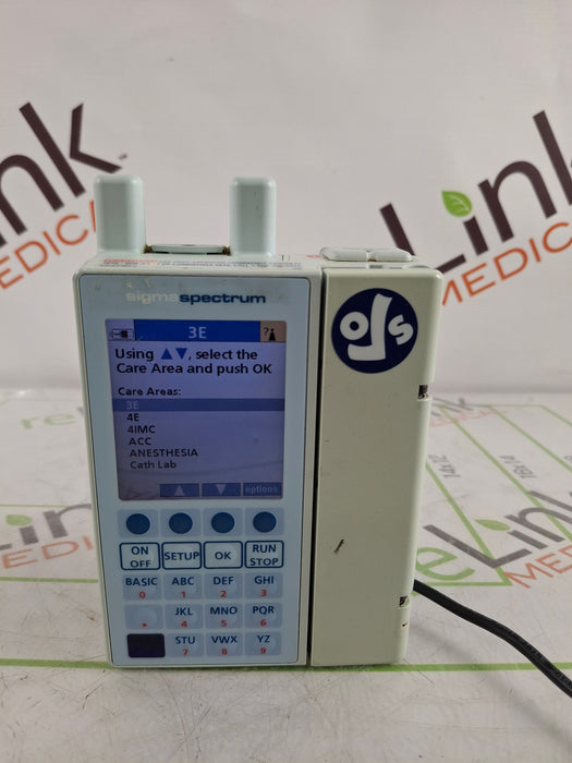 Baxter Sigma Spectrum 6.05.14 with A/B/G/N Battery Infusion Pump