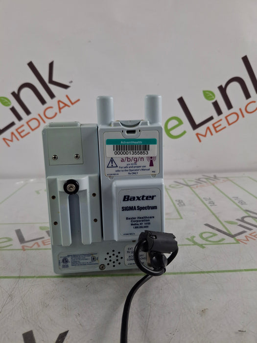 Baxter Sigma Spectrum 6.05.14 with A/B/G/N Battery Infusion Pump