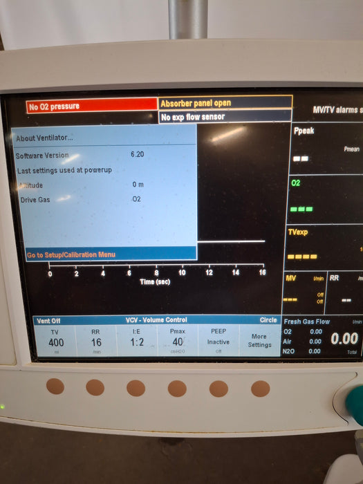 Datex-Ohmeda Aespire w/7900 Anesthesia Machine