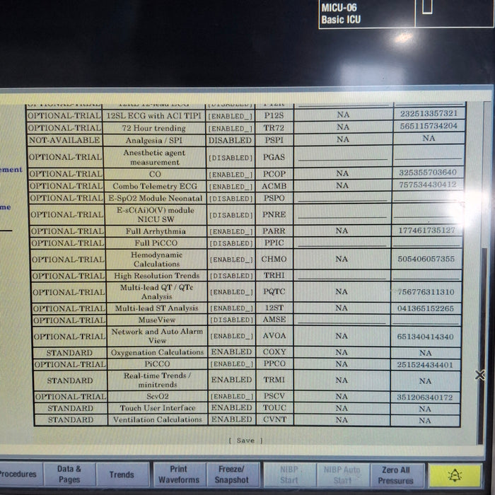 GE Healthcare Carescape B650 Critical Care Patient Monitor