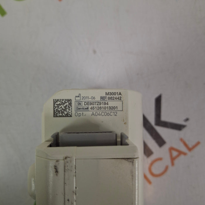 Philips M3001A-A04C06C12 OxiMax SpO2, NIBP, 12 Lead ECG, Temp, IBP MMS Module