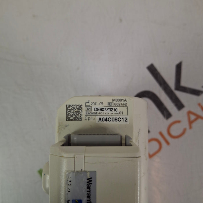 Philips M3001A-A04C06C12 OxiMax SpO2, NIBP, 12 Lead ECG, Temp, IBP MMS Module