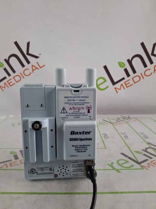 Baxter Sigma Spectrum 6.05.14 with A/B/G/N Battery Infusion Pump