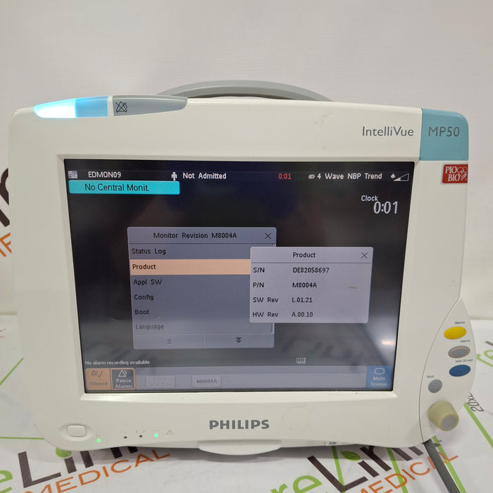 Philips IntelliVue MP50 Patient Monitor