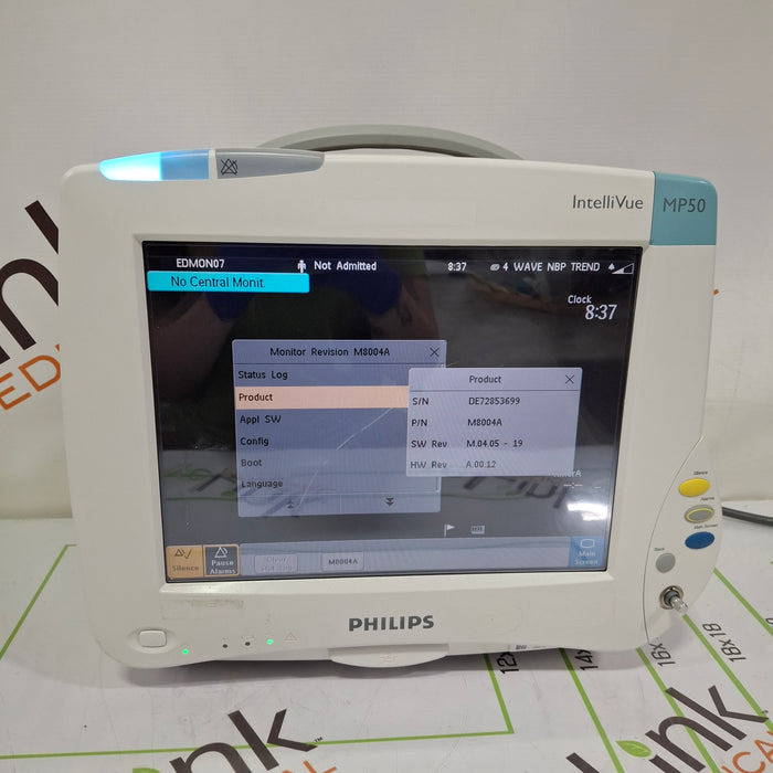 Philips IntelliVue MP50 Patient Monitor
