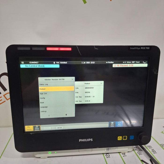 Philips MX700 Bedside Patient Monitor