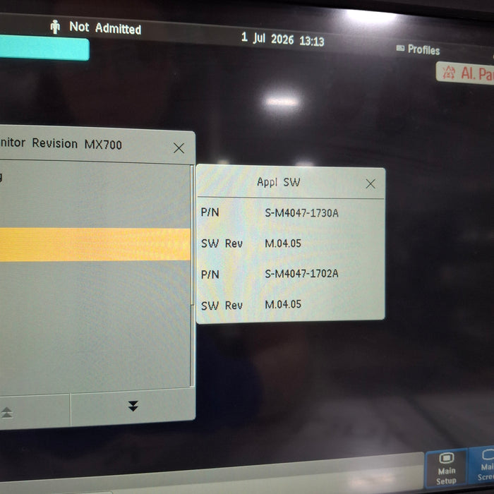 Philips MX700 Bedside Patient Monitor