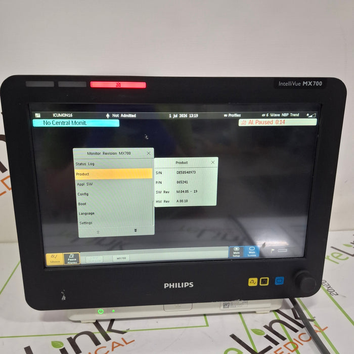 Philips MX700 Bedside Patient Monitor