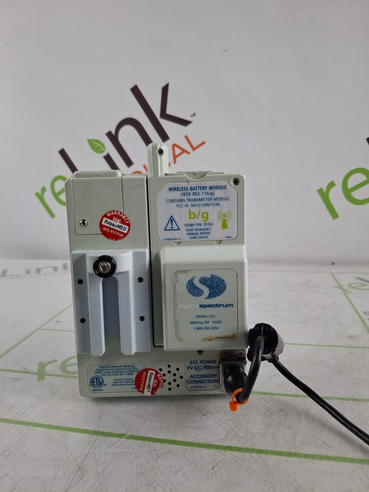 Baxter Sigma Spectrum 6.05.14 with B/G Battery Infusion Pump