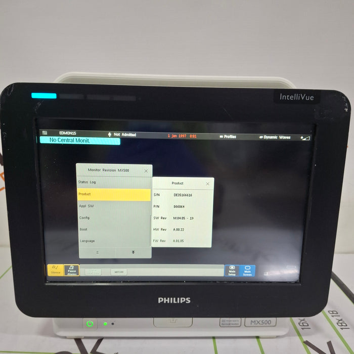 Philips MX500 Portable/Bedside Patient Monitor