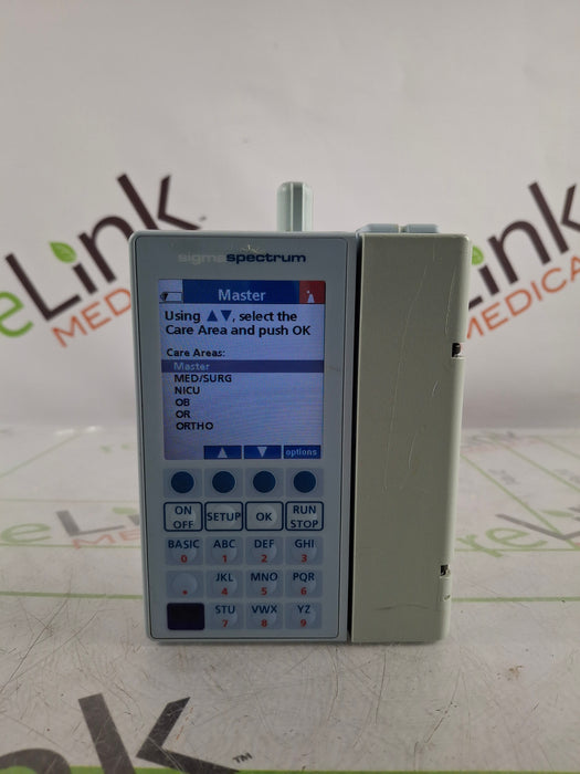 Baxter Sigma Spectrum 6.05.14 with B/G Battery Infusion Pump