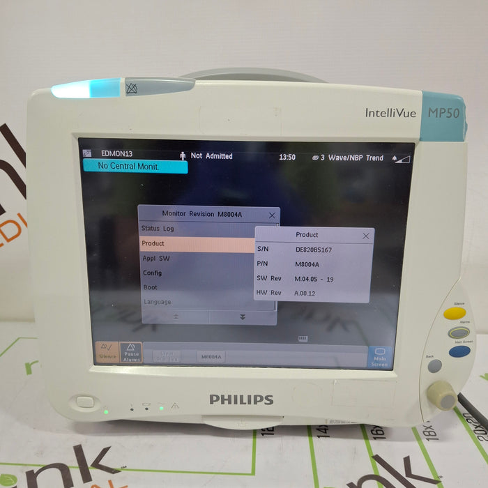 Philips IntelliVue MP50 Patient Monitor