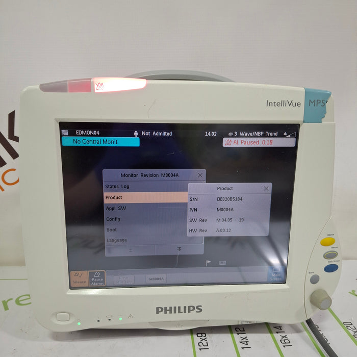 Philips IntelliVue MP50 Patient Monitor