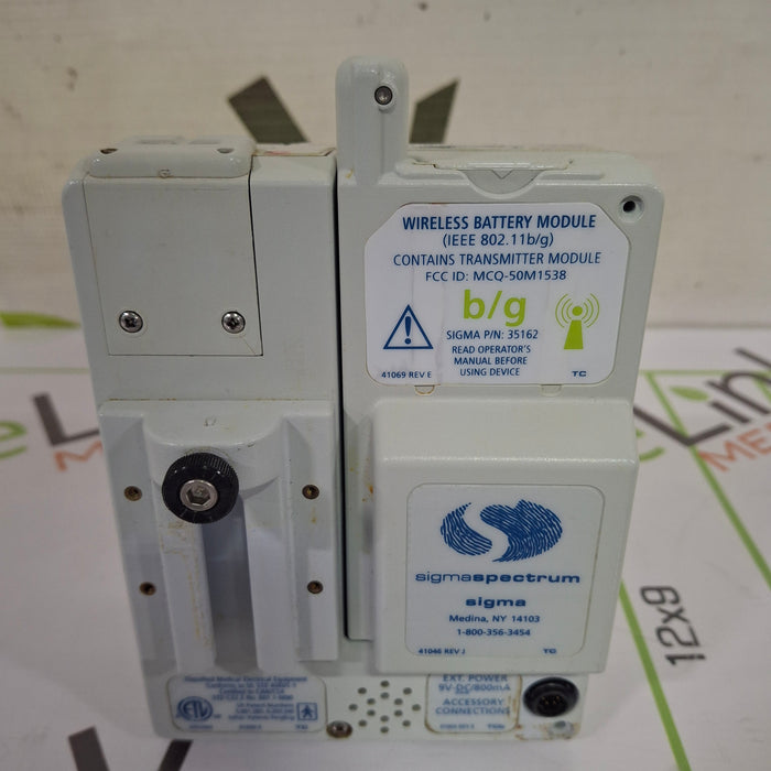 Baxter Sigma Spectrum with B/G Battery Infusion Pump