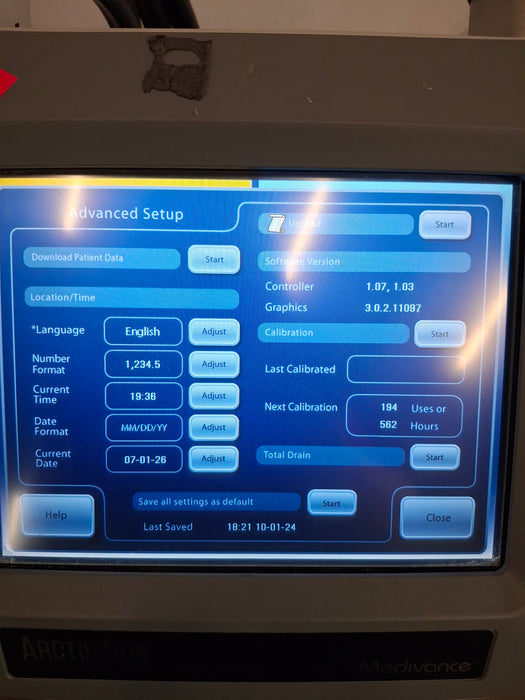 Medivance Arctic Sun 5000 Temperature Management System